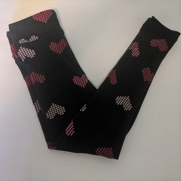 LuLaRoe Other - LuLaRoe Valentine's Day leggings KIDS s/m